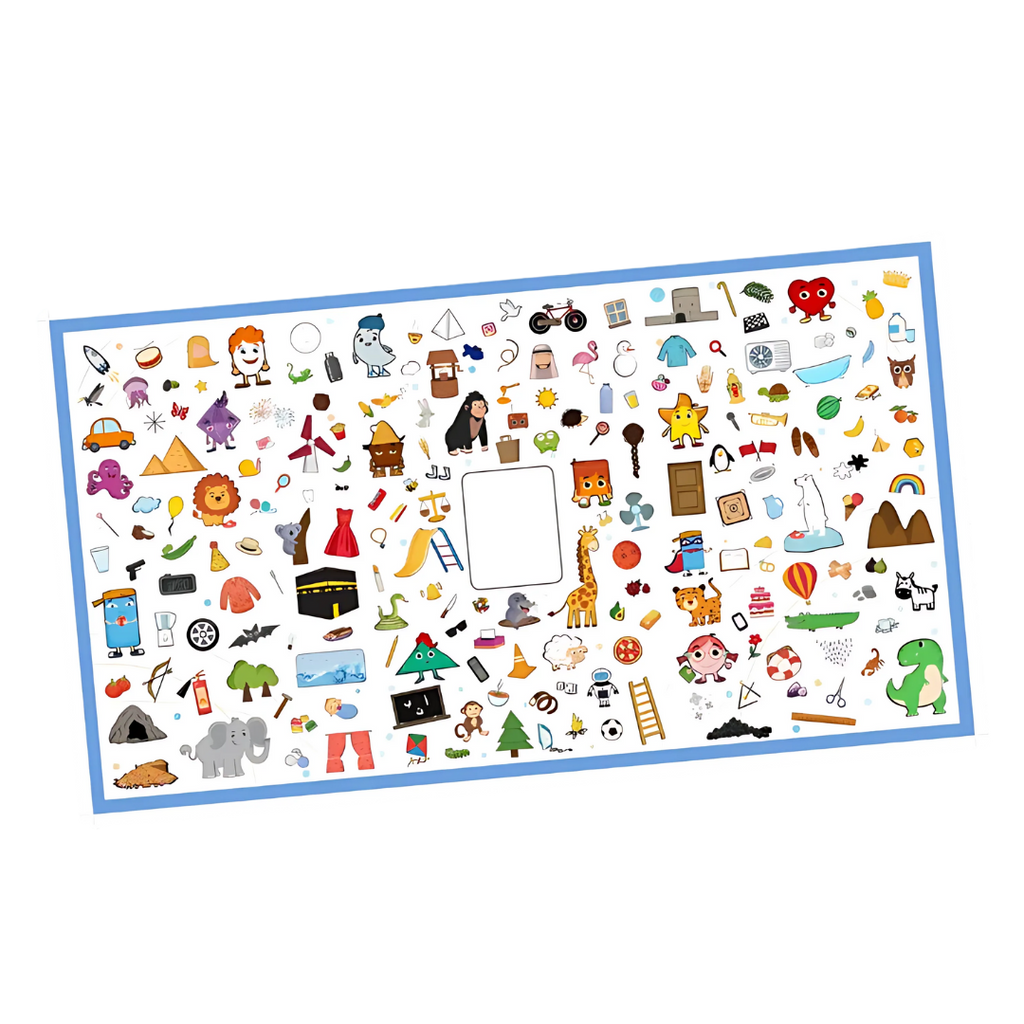 لعبة صفات ورسومات