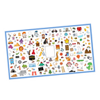 لعبة صفات ورسومات